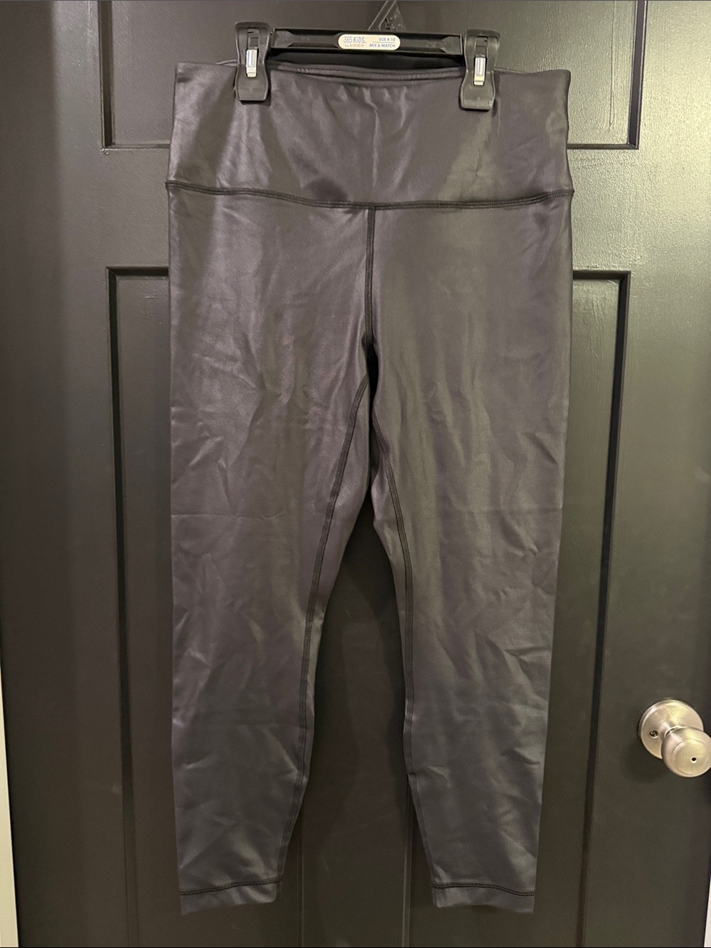 90 Degree By Reflex Black High-Waist Sculpting Leggings